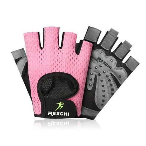 Professional Gym Fitness Gloves Power Weight Lifting Women Men Crossfit Workout Bodybuilding Half Finger Hand Protector