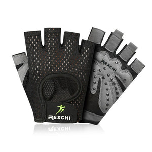 Professional Gym Fitness Gloves Power Weight Lifting Women Men Crossfit Workout Bodybuilding Half Finger Hand Protector