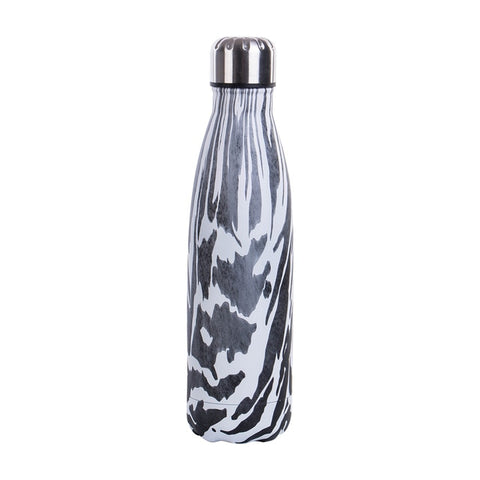 Stainless Steel Water Bottle Vacuum Insulated Flask Thermal Sport Chilly Hot Cold Cup Creative Mug Marble Head Cup 500ML