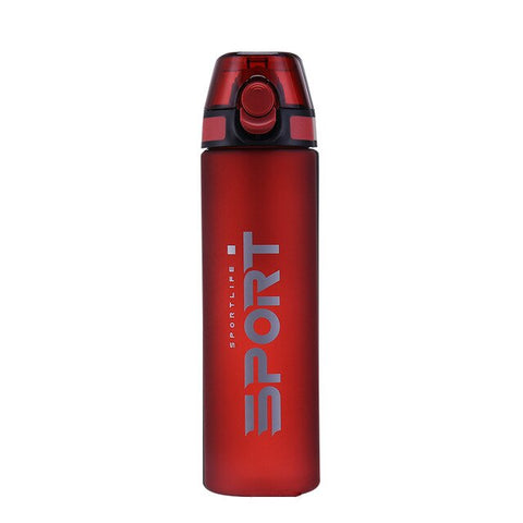 New sports bottle 500ML fitness bottle outdoor travel portable leak-proof plastic cup space cup beverage bottle BPA Free