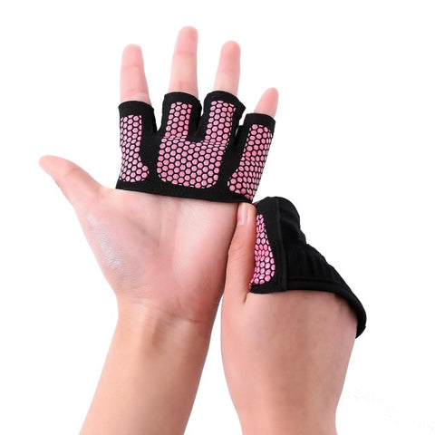 WorthWhile Gym Fitness Half Finger Gloves Men Women for Crossfit Workout Glove Power Weight Lifting Bodybuilding Hand Protector