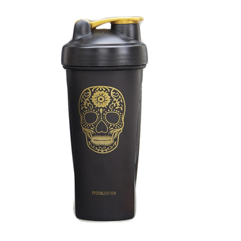 Super Heroes Shaker Bottle Sports Whey Protein Powder Mixing Bottle With Stirring Ball itness Water Bottle BPA Free