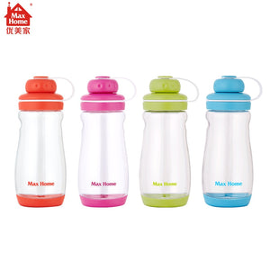 MAX HOME 300ml BPA Free High Quality Leak Proof Sports Water Bottle Portable Bottles with one cleaning brush