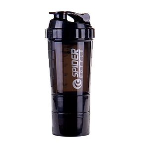 Sport Shaker Water Bottle 20 oz Fitness Spring Mixing Bottles