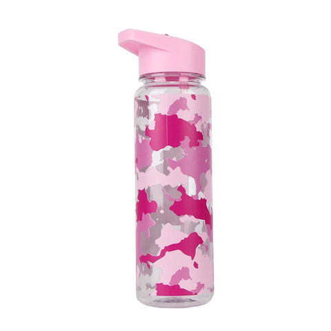 750ml/25oz 100%Tritan Sports Outdoor Straw Water Bottle With Flamingos&Unicorn Printing My Drink Juice Handle Straw Kettle