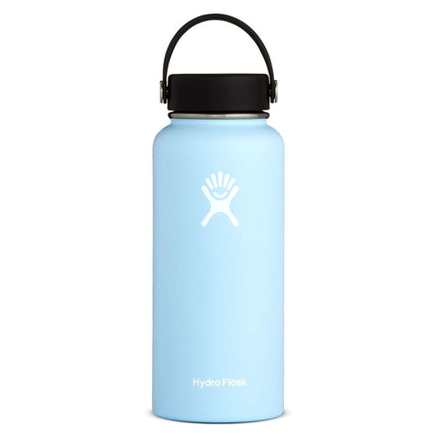 (Frost) 32/40oz Stainless Steel Water Bottle Hydro Flask Water Bottle Vacuum Insulated Wide Mouth Travel Portable Thermal Bottle