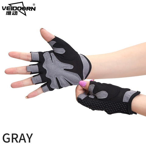 Veidoorn Professional gym gloves exercise gloves women breathable sports gloves sports fitness weight-lifting cycling workout