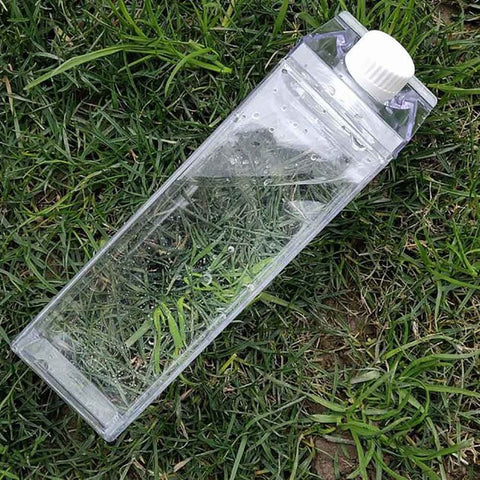 Kitchen Leakproof Creative Transparent Milk Water Bottle Drinkware Outdoor Climbing Tour Camping Children Men Milk Water Bottles