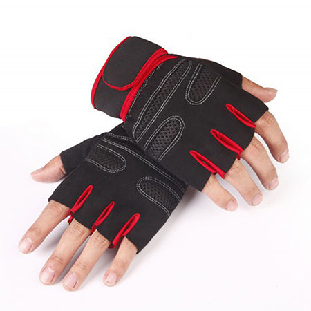 M-XL Gym Gloves Heavyweight Sports Exercise Weight Lifting Gloves Body Building Training Sport Fitness Gloves