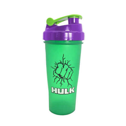 Super Heroes Shaker Bottle Sports Whey Protein Powder Mixing Bottle With Stirring Ball itness Water Bottle BPA Free