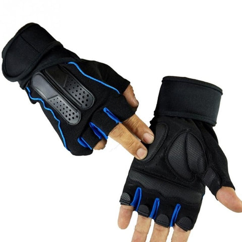 Gym Body Building Training Sports WeightLifting Gloves For Men And Women Fitness Exercise Half Finger Gloves