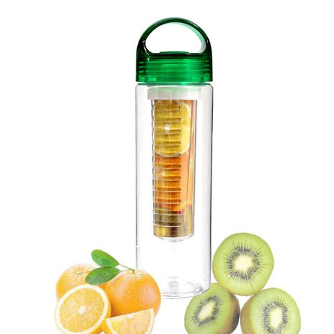 700ML 800ML Fruit Infuser Water Bottle Shaker Infuser Sport Hiking Cycling Gym Yoga Fitness Portable Climbing Camp Bottles