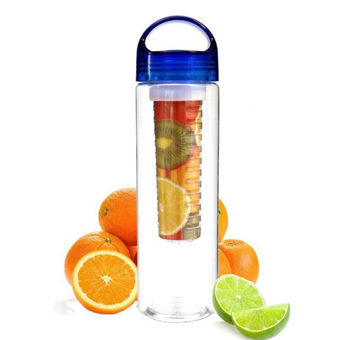 700ML 800ML Fruit Infuser Water Bottle Shaker Infuser Sport Hiking Cycling Gym Yoga Fitness Portable Climbing Camp Bottles